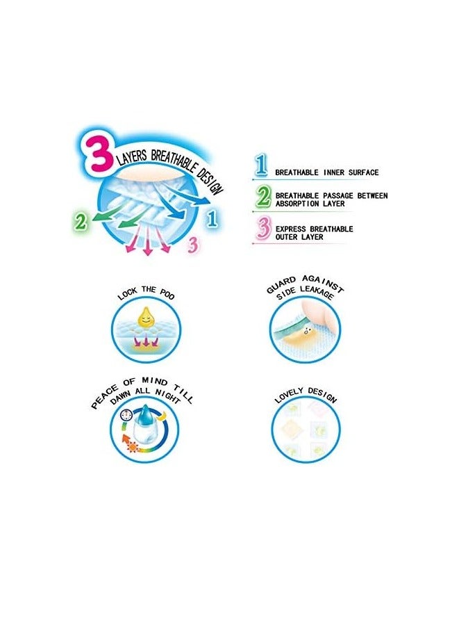 Merries Japanese Breathable Diapers  L54, 9-14 kg - Image 4
