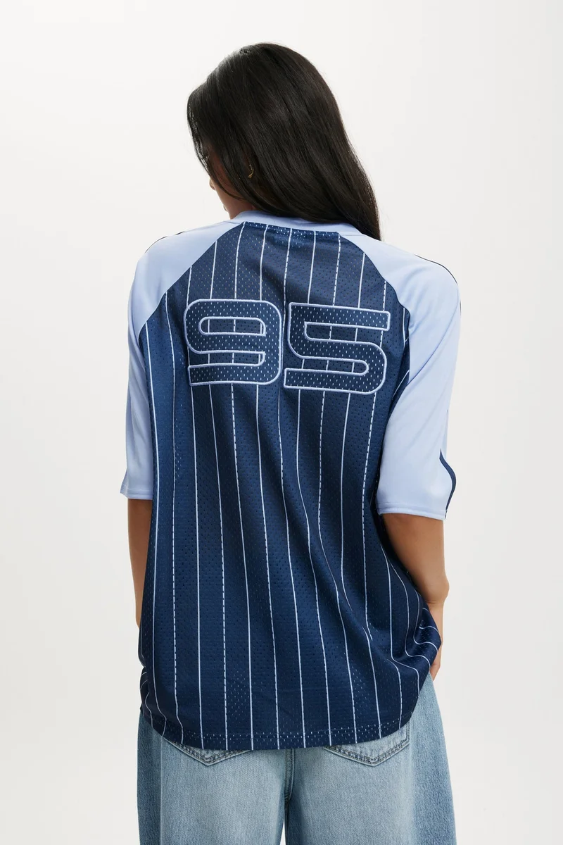 Cotton On  OVERSIZED V NECK RAGLAN JERSEY for Women | Best Price UAE