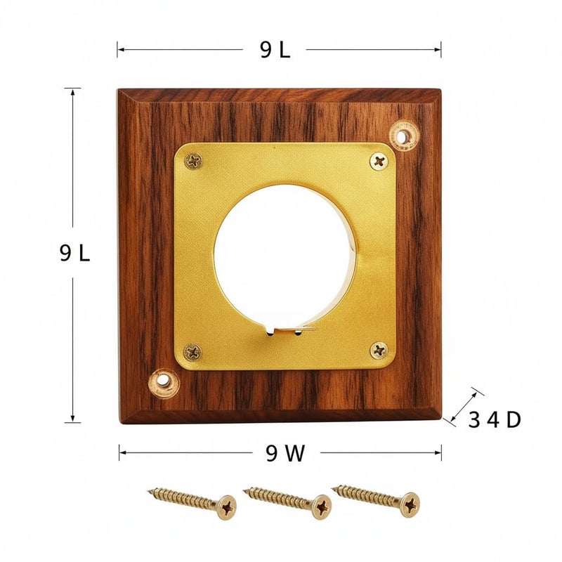 CEDAR ALPHA 4Pk Bluebird House Predator Guard,Metal Birdhouse Guard,Bird House Hole Protector Guard for Eastern Bluebird Box 1 1/2 Inch Opening - Image 5