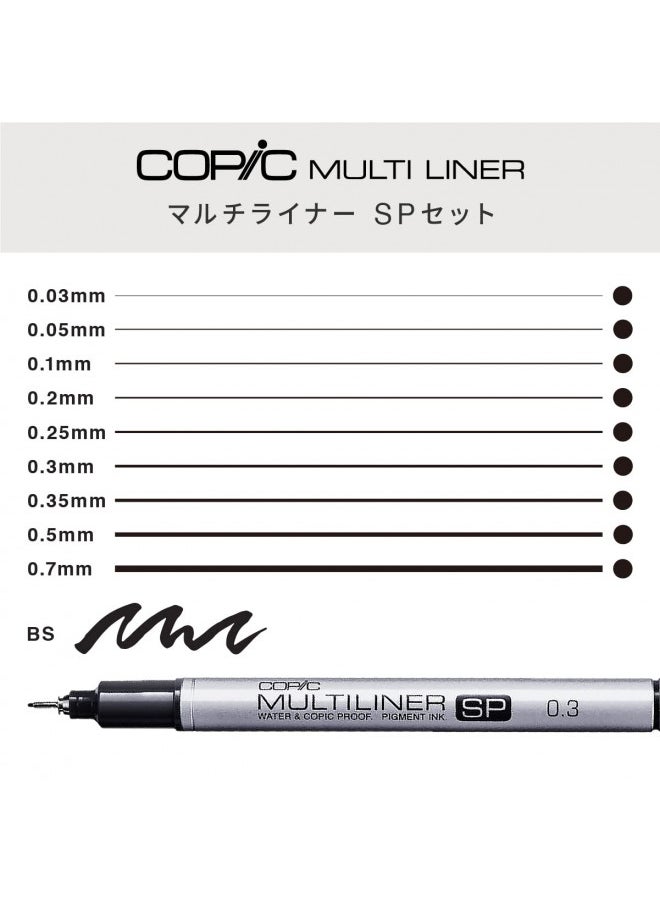 COPIC Copic Markers MLSP10A SP Multiliner Set A  - Image 2
