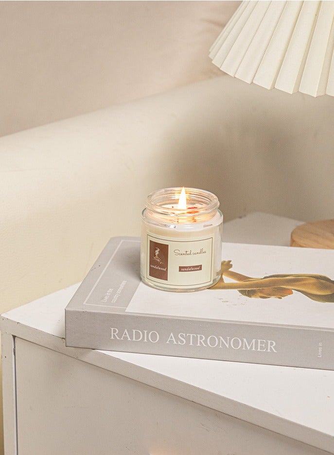 Essential oil scented candles Vintage sandalwood Natural sleep aid Ramadan souvenirs recommended Valentine's Day gifts  - Image 2