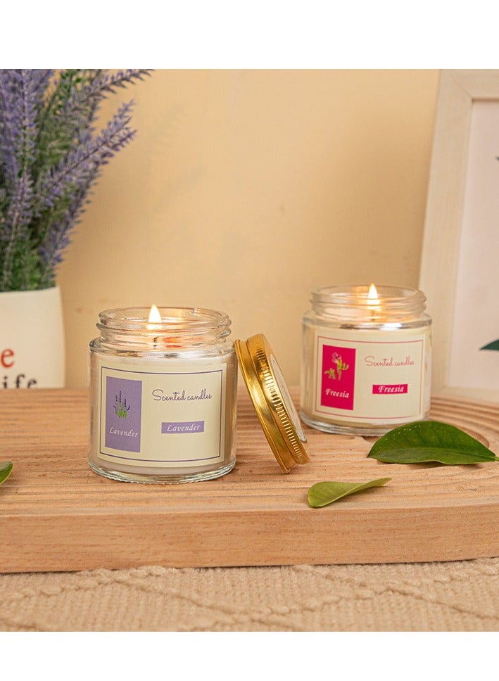 Essential oil scented candles Vintage sandalwood Natural sleep aid Ramadan souvenirs recommended Valentine's Day gifts  - Image 5