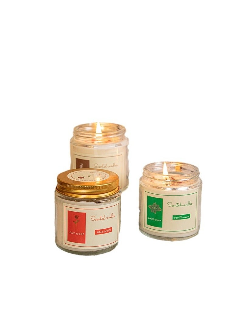 Essential oil scented candles Vintage sandalwood Natural sleep aid Ramadan souvenirs recommended Valentine's Day gifts  - Image 4