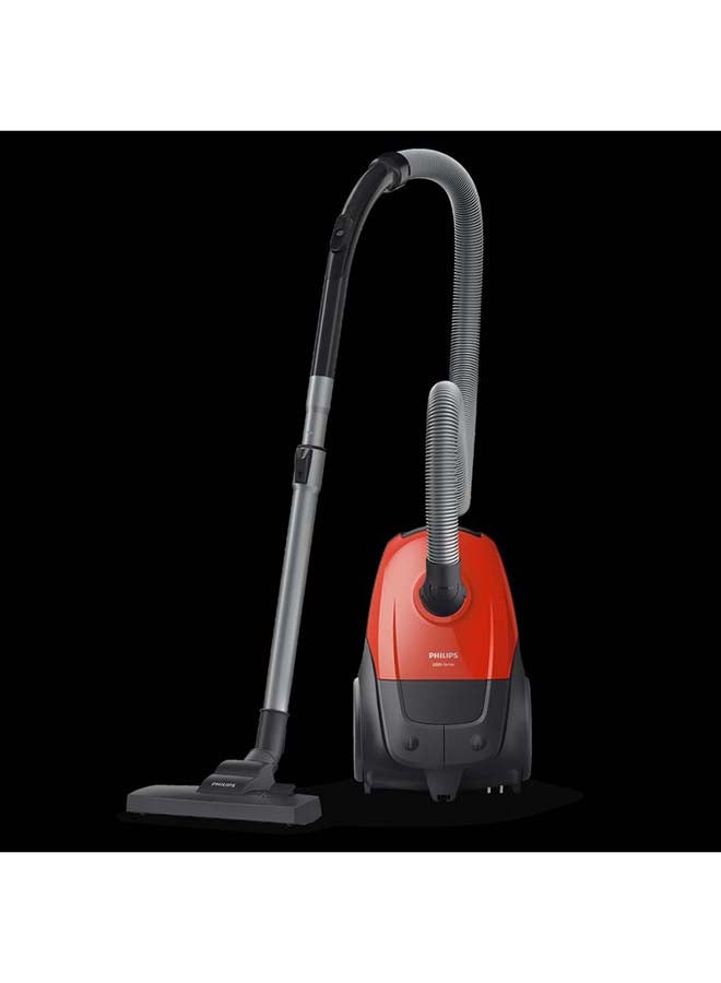 Philips 2000 series Bag Vacuum Cleaner 3 L 1800 W XD2042/10 Poppy Red - Image 2