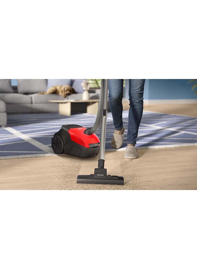 Philips 2000 series Bag Vacuum Cleaner 3 L 1800 W XD2042/10 Poppy Red - Image 5