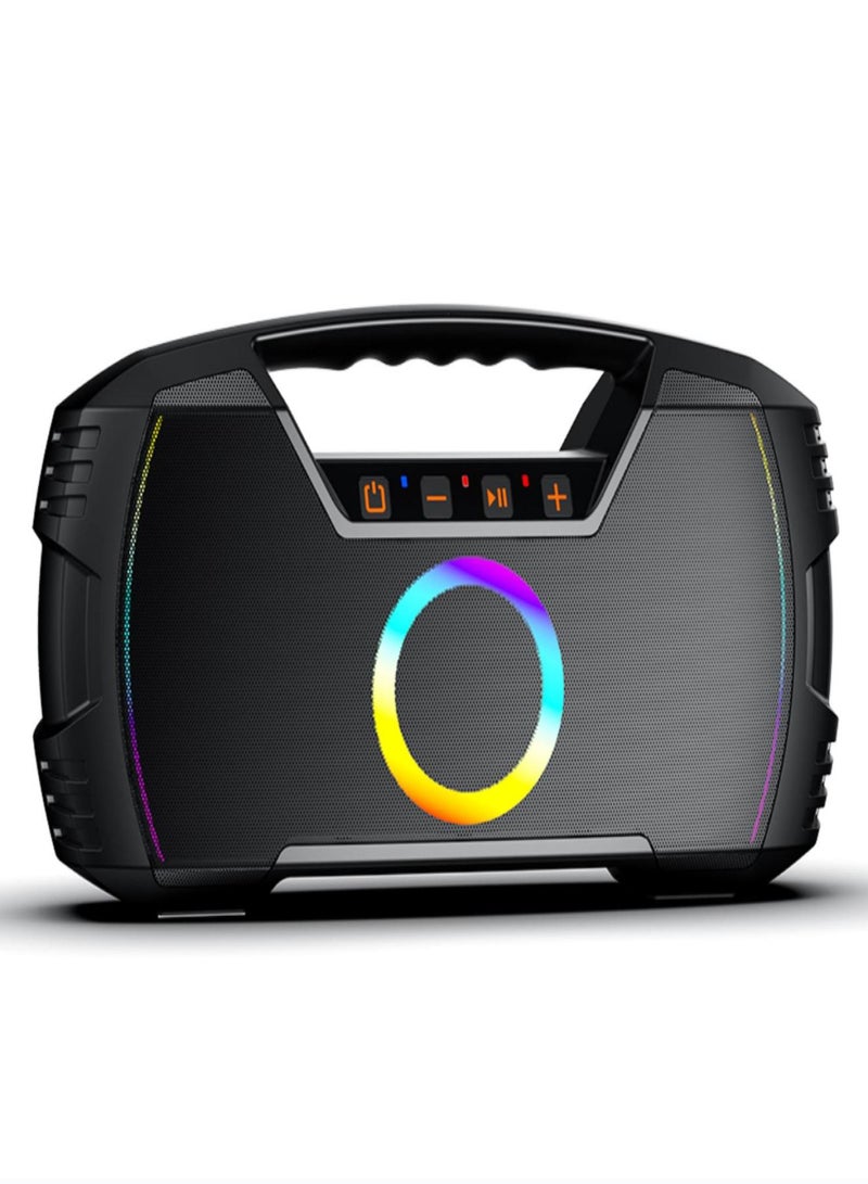 XDOBO 1974 BT Speaker 80W Wireless Portable Outdoor Waterproof Dazzling Colourful Subwoofer Support BT/AUX/TWS/U disk RGB Dynamic Light Effect - Image 1