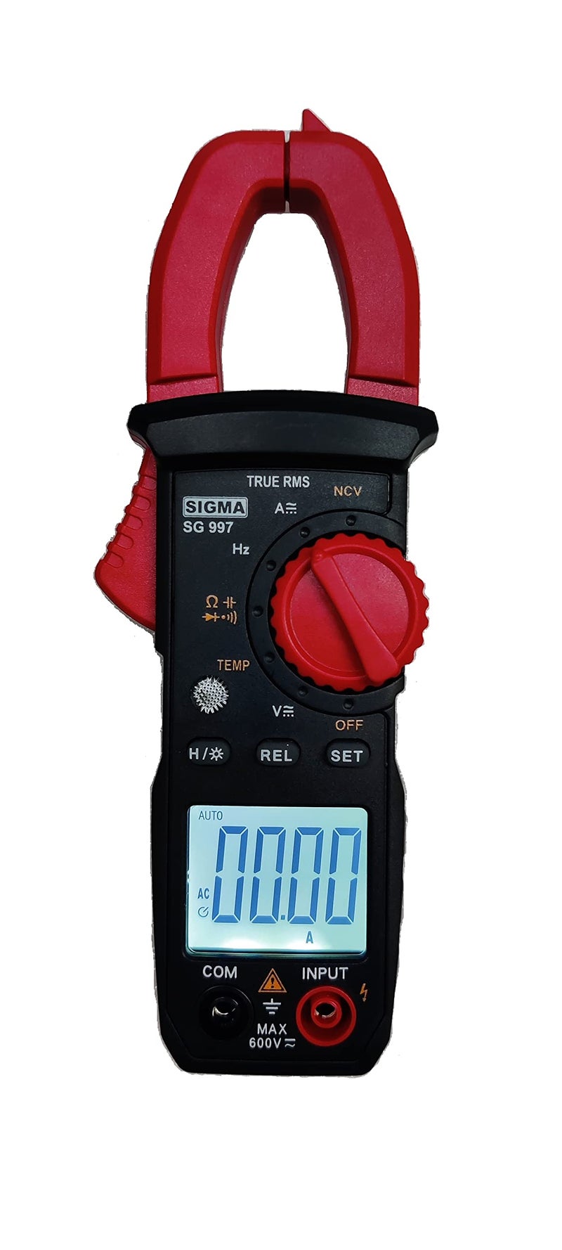 SIGMA Digital AC/DC TRMS Clamp Meter SG997 upto 600A AC/DC - Image 1