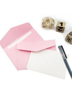 VANRA 170 Sets Small Blank Cards With Colorful Envelopes White Note Cards Mini Envelopes Set 17 Assorted Colored Envelopes For Gift Card Cardstock Index Cards Business Card  - Image 4