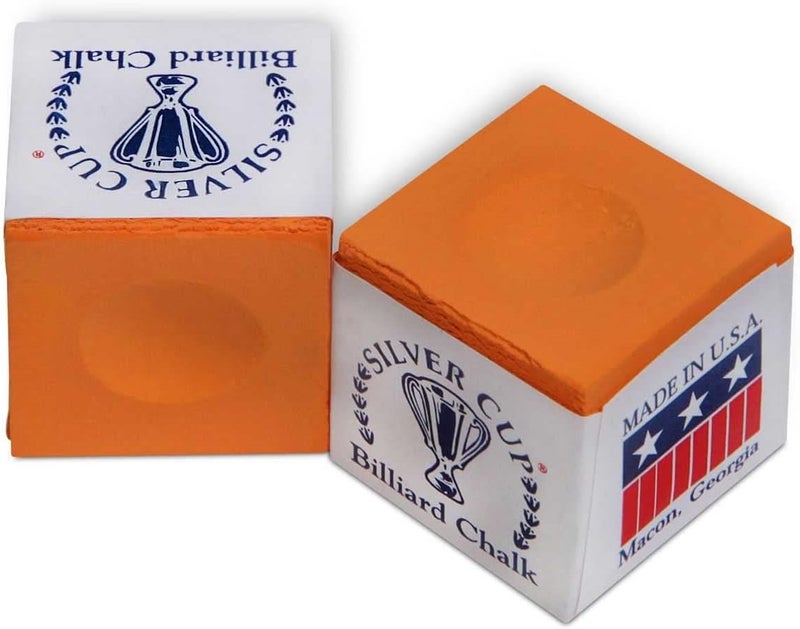 Silver Cup Billiard CHALK - ONE DOZEN - Image 2