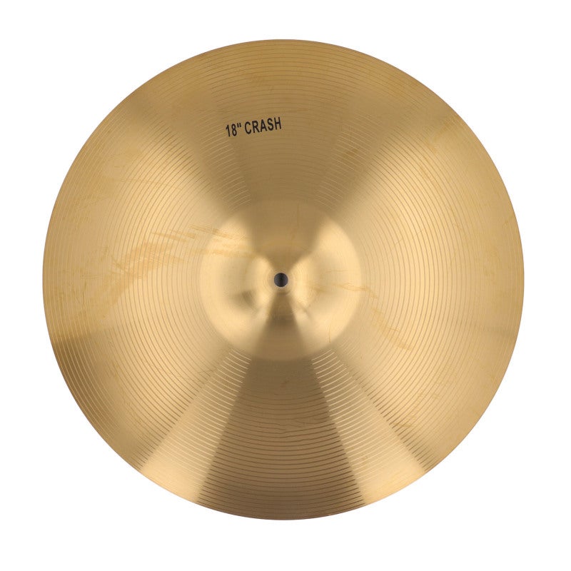IRIN Crash Cymbal Crisp Sound Brass Jazz Drum Cymbal for Professional Music Enthusiasts 18 Inch - Image 1