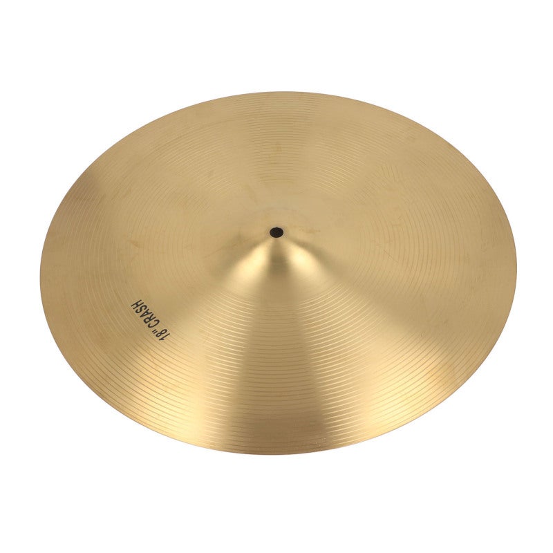 IRIN Crash Cymbal Crisp Sound Brass Jazz Drum Cymbal for Professional Music Enthusiasts 18 Inch - Image 5