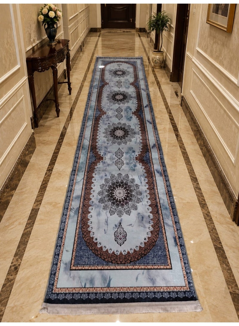 سجادة ممر طويلة 400×90 سم نانو سيراميك – جودة عالية ومظهر أنيق - Image 4