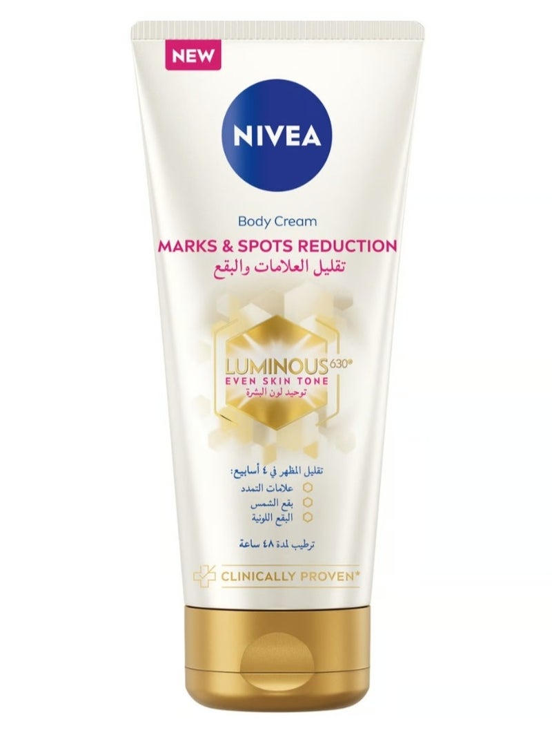 Nivea Luminous 360 Body Cream Marks & Spot Reduction 200 ml - Image 1