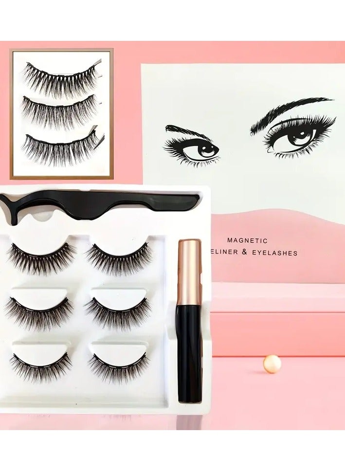 أوريتي مجموعة الرموش الكاذبة المغناطيسية أسود-رقم 17 - Image 1