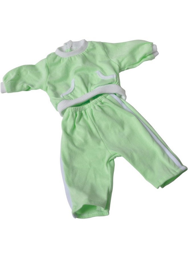 Constructive Playthings Washable Baby Doll Clothes For 12-14 Inch Dolls, Poly/Cotton, Hook And Loop, Pair With Huggable Baby Dolls, Set Of 4 Doll Outfits, Toddler Toys For Ages 3 Years And Older  - Image 5