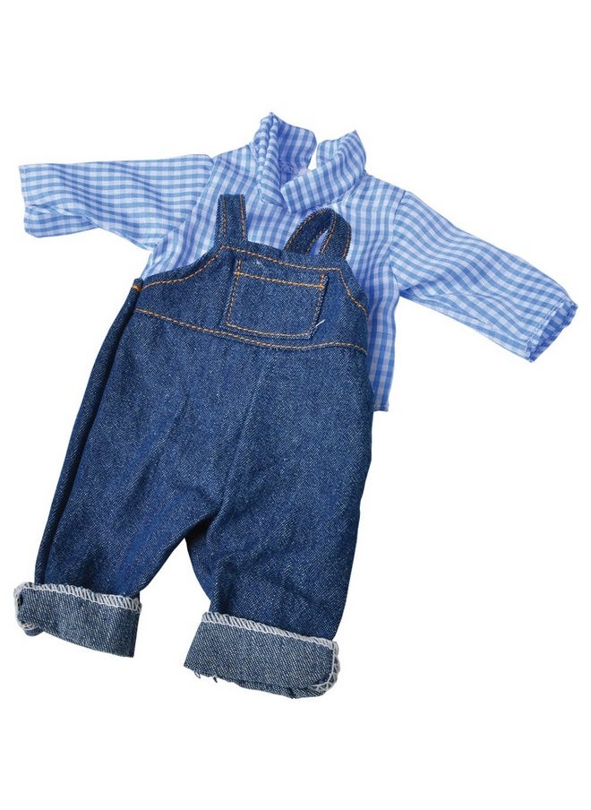 Constructive Playthings Washable Baby Doll Clothes For 12-14 Inch Dolls, Poly/Cotton, Hook And Loop, Pair With Huggable Baby Dolls, Set Of 4 Doll Outfits, Toddler Toys For Ages 3 Years And Older  - Image 4