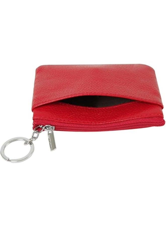 jaexest Genuine Leather Purse for Women with Keyring – Real Leather Compact Wallet – Small Ladies Purse with Card Slots & Coin Pocket – Everyday Essential Handbag Accessory - Image 2