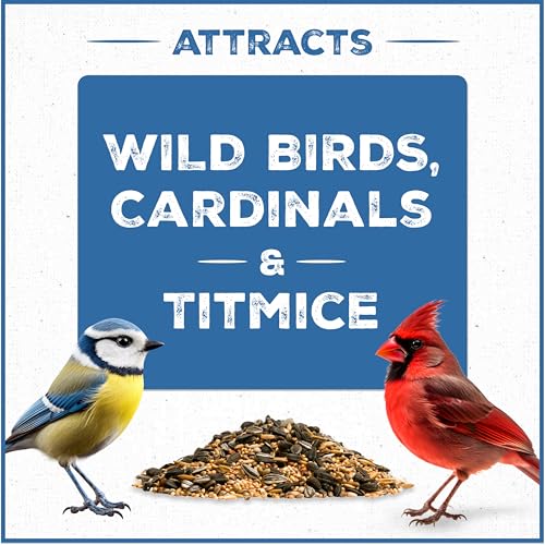 Pennington Wild Bird Food, Wild Bird Seed for Outside Feeders, Great to Feed Year-Round, 22.5-lb. Critter-Proof Bucket - Image 3