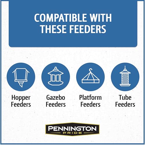 Pennington Wild Bird Food, Wild Bird Seed for Outside Feeders, Great to Feed Year-Round, 22.5-lb. Critter-Proof Bucket - Image 5