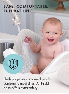 GROWSTEADY Baby Lotus Shaped Portable Folding Sink Premium Bath Tub  - Image 4