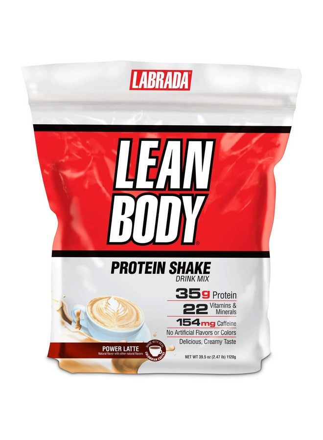 LABRADA مسحوق لياقة الجسم مع قهوة كولومبيا الفاخرة (154 ملغ من الكافيين) لاتيه الطاقة 2.47 رطل عبوة قد تختلف - Image 1