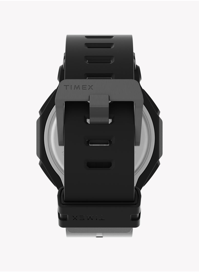 تيميكس - ساعة Timex UFC Colossus بحزام راتنج 45 ملم TW2V55200 للرجال - Image 1
