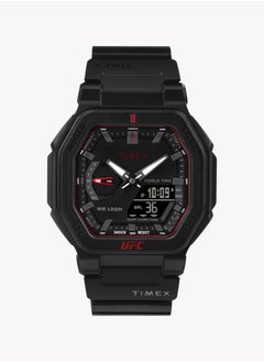 ساعة Timex UFC Colossus بحزام راتنج 45 ملم TW2V55200 للرجال