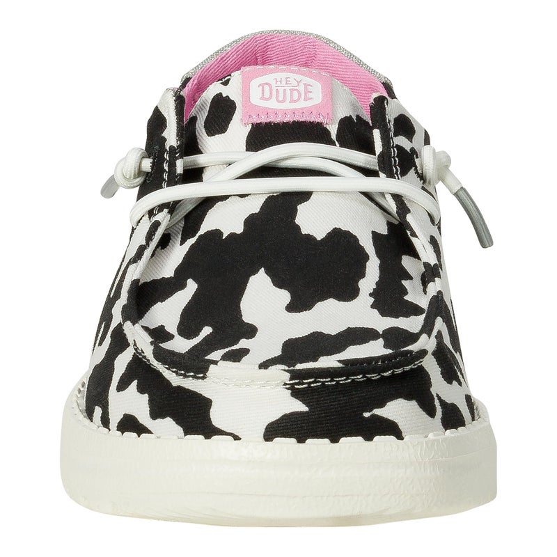 HEYDUDE Wendy Cowgirl Sparkle Black/White Size 7, Womenâ€™s Shoes, Womenâ€™s Slip-on Loafers, Comfortable & Light-Weight - Image 5