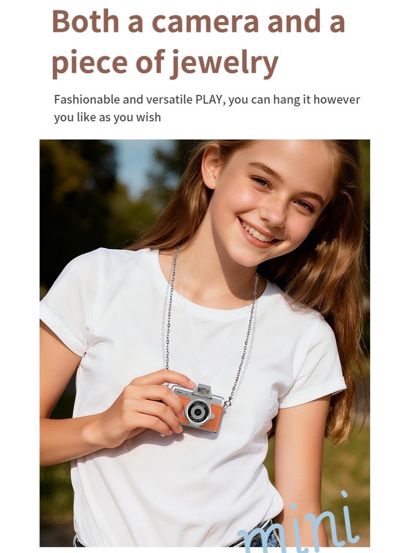 كاميرا ألعاب للأطفال، كاميرا تصوير للأطفال، كاميرا بشاشة قابلة للطي تعمل بالإبهام، كاميرا صغيرة لتصوير الفيديو، أفضل هدية لعيد الميلاد وأعياد الميلاد والمهرجانات للأطفال، كاميرا رقمية محمولة لتسجيل الأنشطة الرياضية للأطفال مع حزام للرقبة، مناسبة للبنات والأولاد من سن 3 إلى 18 عامًا. - Image 4