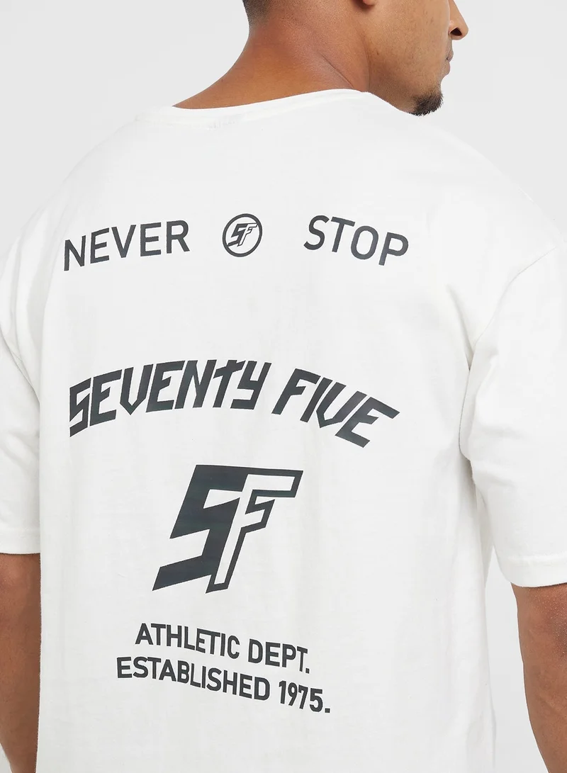 Seventy Five Oversized Graphic T-Shirt