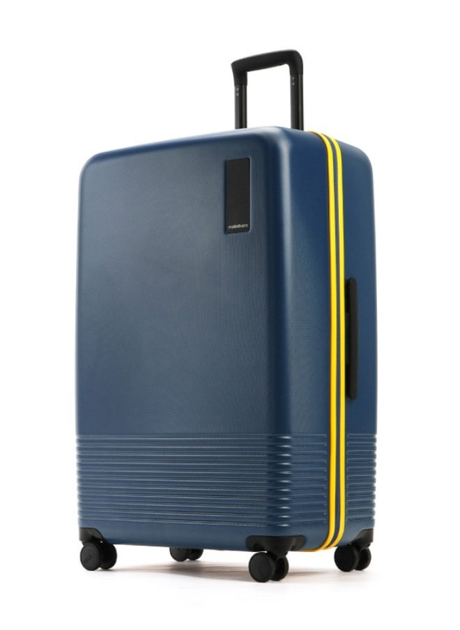 Mokobara - MOKOBARA The Check-in Large Luggage Hardsided 8 Hinomoto Wheels Large Trolley for Long Travels (Blue) - Image 1