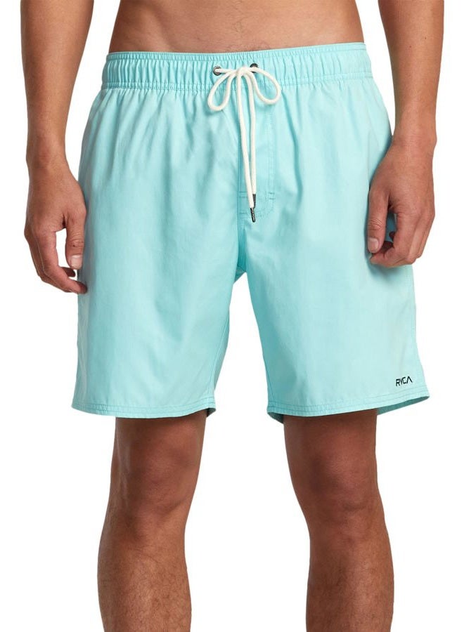 rvca Mens Opposites Elastic 2 17" Shorts - Seal | Large - Image 1