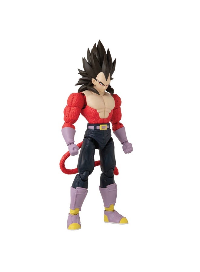 Bandai Dragon Ball Stars Super Saiyan 4 Vegeta 6.5-Inches | Collectible Action Figure | Display Figure | Interchangeable Hands | Perfect Gift for Collectors, Manga & Anime Lovers! - Image 3