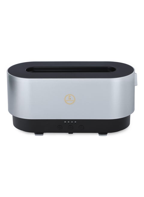 SCENTA FLORA Flame Humidifier - Aromatherapy Device, Intelligent Chip for Power and Overheating Protection, Three Levels of Fog Regulation, Cold and Warm Light Flame Effects