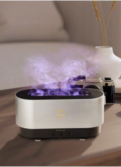 Scenta Flora SCENTA FLORA Flame Humidifier - Aromatherapy Device, Intelligent Chip for Power and Overheating Protection, Three Levels of Fog Regulation, Cold and Warm Light Flame Effects  - Image 3