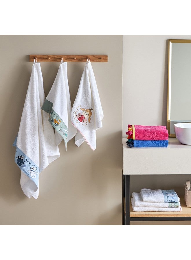 Home Box Grace Meadows Fairy Turkish Cotton Kids Hand Towel 50 x 80 cm  - Image 5