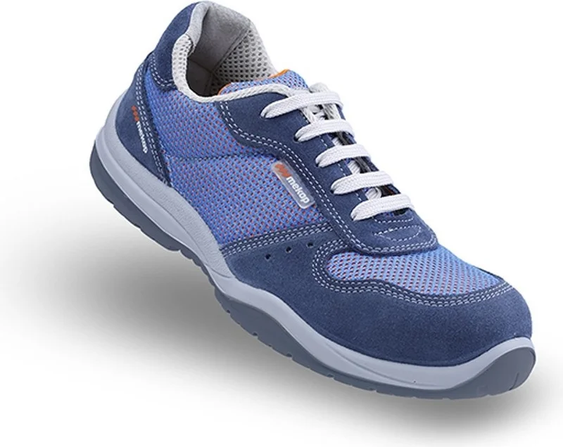 Mekap Hawaiian Rmk-10 Blue Suede S1 Src Work Shoes