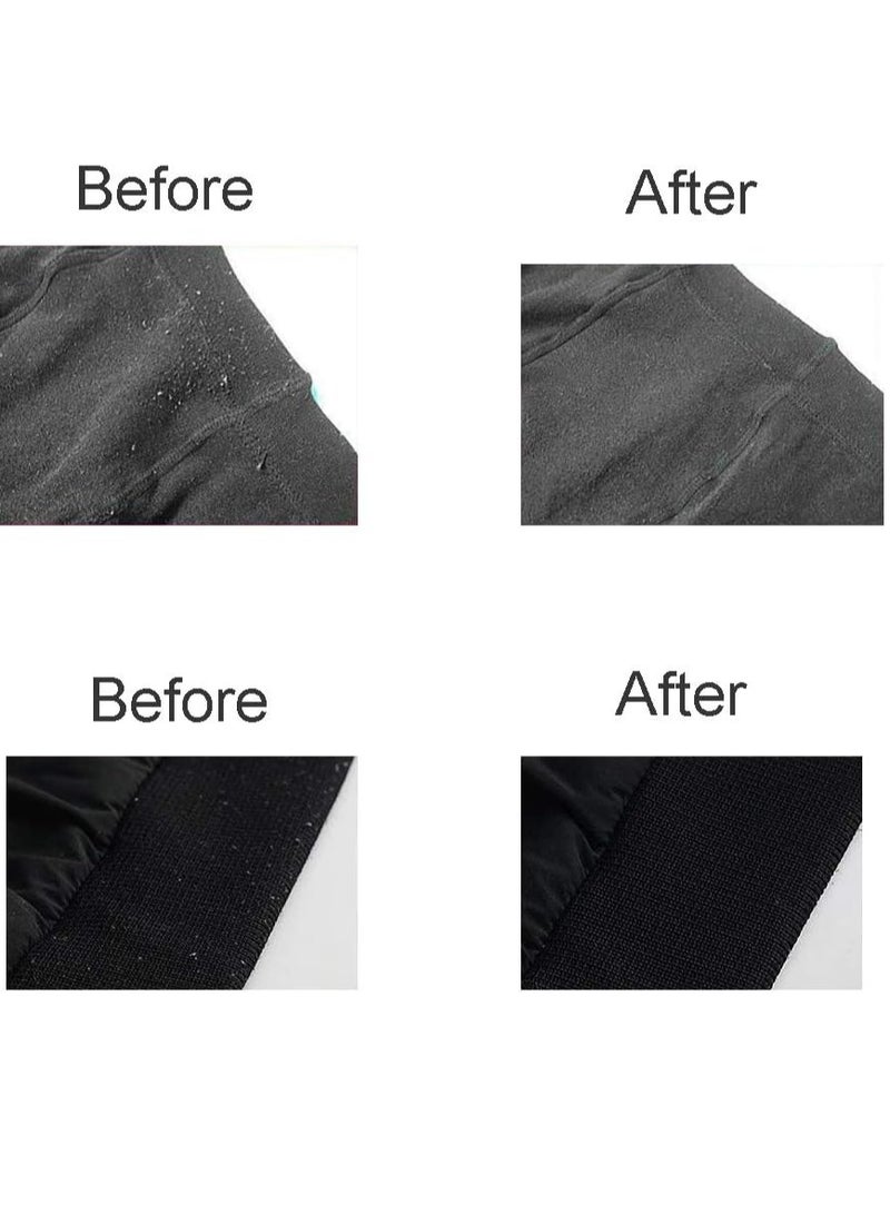 Bukela Carpet Pet Hair Remover, Portable Spark Lint Roller with Wooden Handle, Carpet Pile Brush with Double Sided Metal Scraper Suits Indoor Carpet, Pet Hair, Car Carpet - Image 4