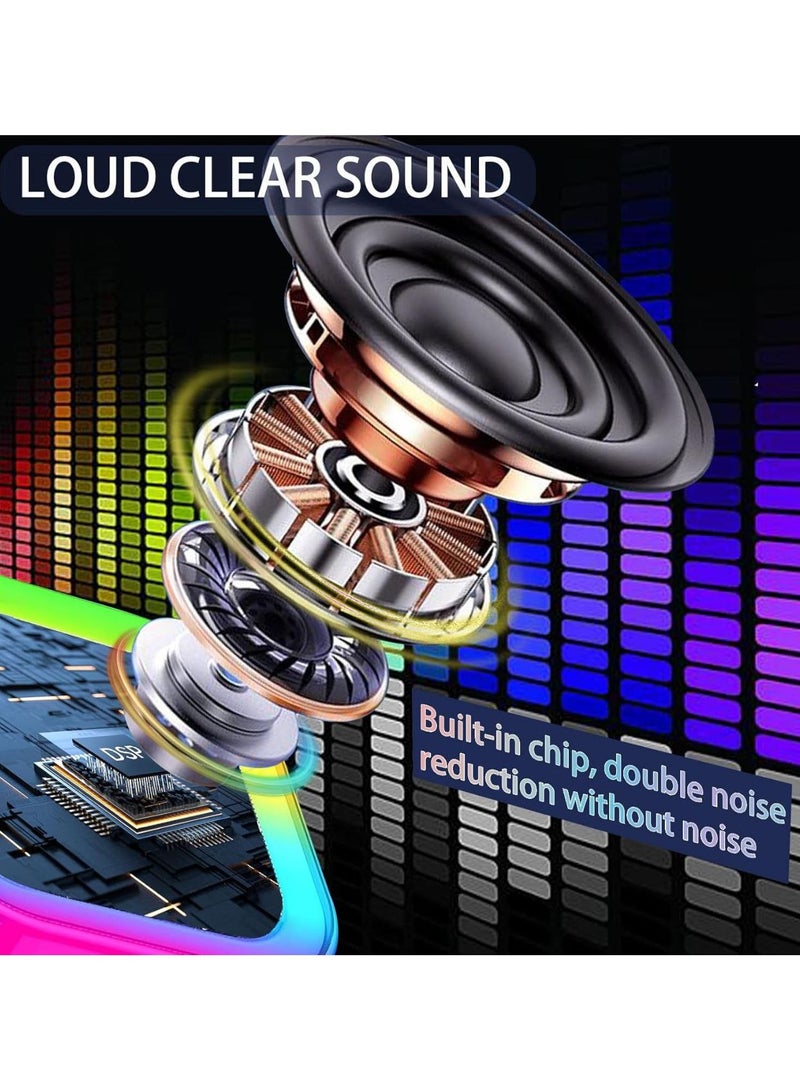 Kids Karaoke Microphone Machine Wireless Mini Portable Bluetooth Speaker Music Toys Fun Birthday Gifts for Girls, Boys & Toddlers for Singing Birthday - Image 5