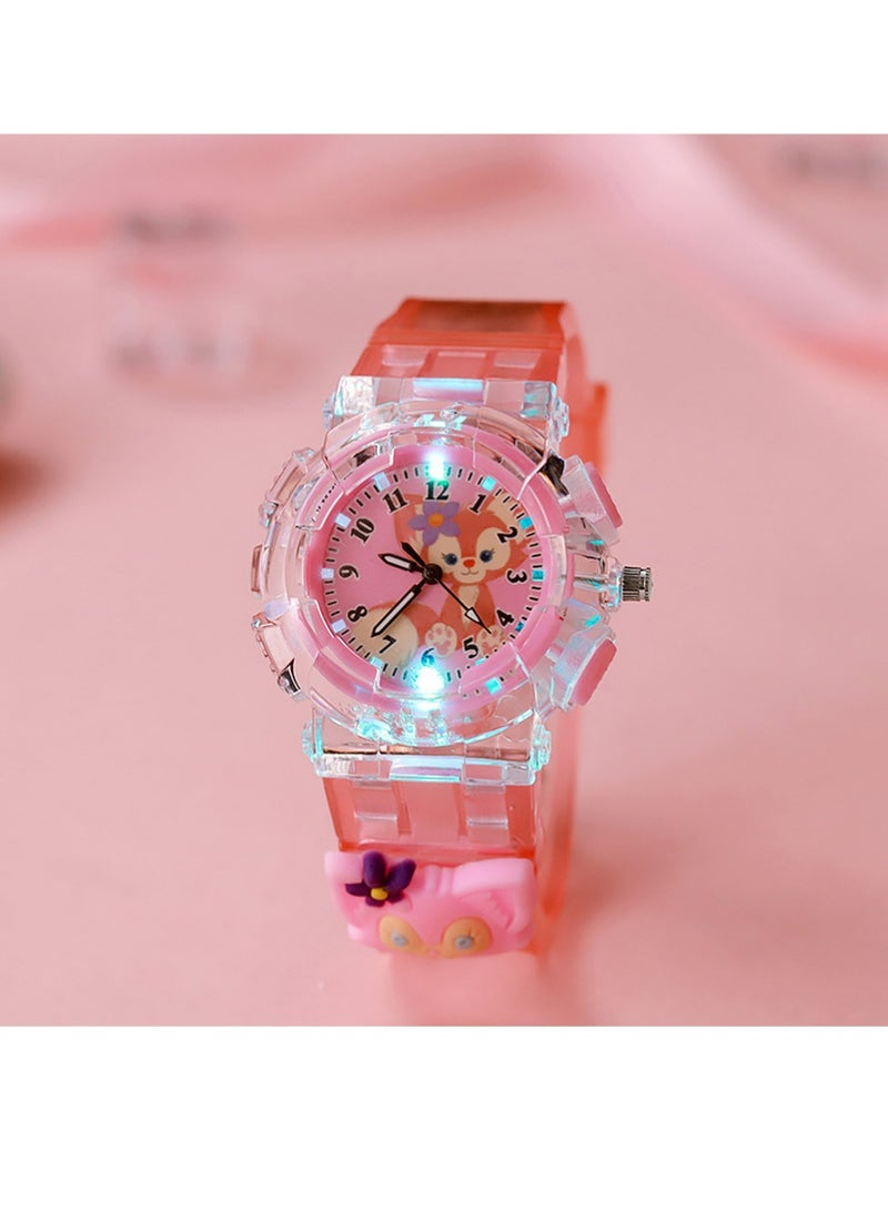 Haoyou 2 Pcs Kids Watches,3D Lovely Cartoon Digital Sport Watch Silicone Wristwatches Best Gift for 3-11 Year Old Girls Boys,Time Teaching Easy to Read Time Clearly at Night - Image 4