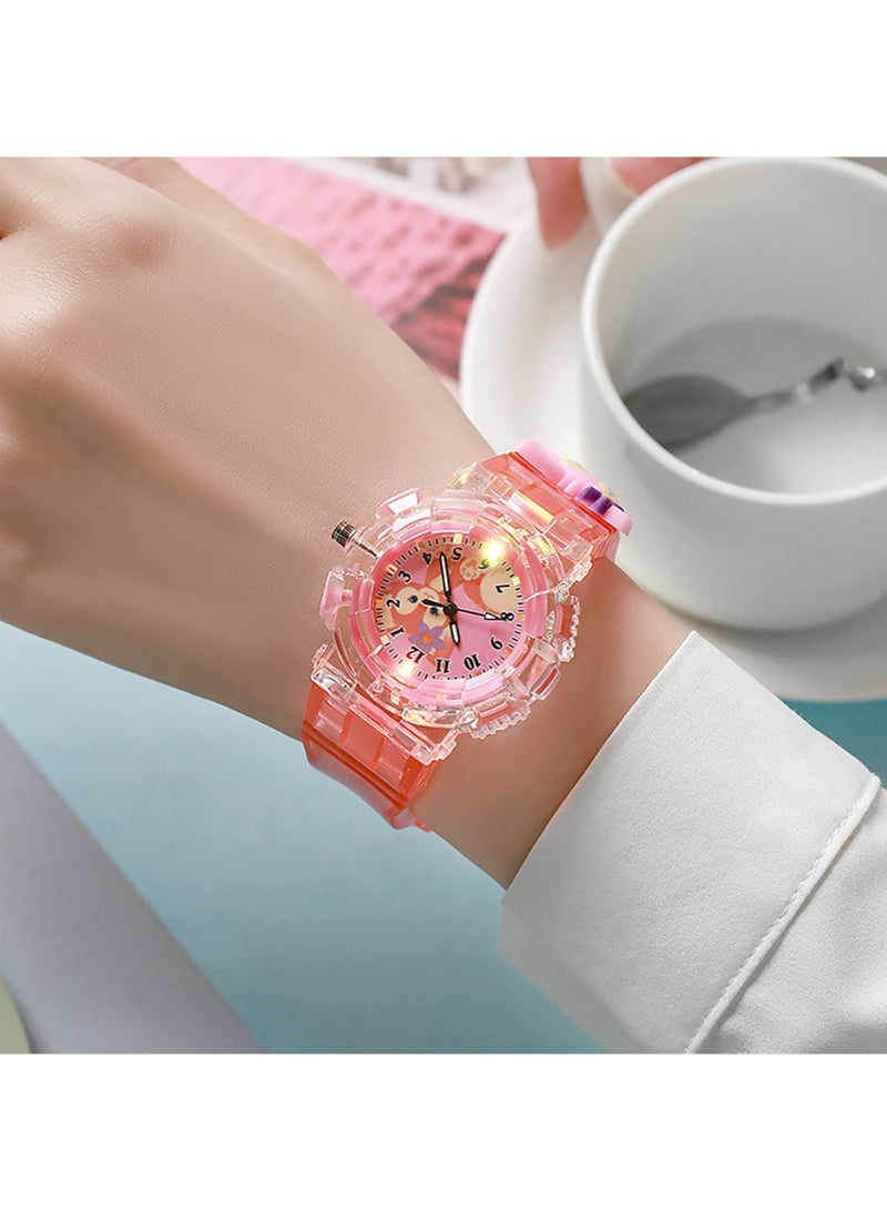 Haoyou 2 Pcs Kids Watches,3D Lovely Cartoon Digital Sport Watch Silicone Wristwatches Best Gift for 3-11 Year Old Girls Boys,Time Teaching Easy to Read Time Clearly at Night - Image 3