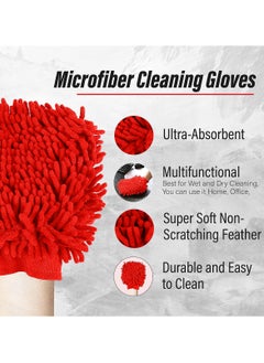 3XR Cleaning Glove For Car Home Microfiber Soft Washing Mitt Multipurpose Use 1 Pcs - pzsku/Z9FB74EF3FC8F13A12616Z/45/_/1723783458/bee694ca-13a4-42ef-bcfd-c07d1f6ed5bc