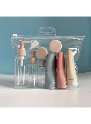 11pcs Travel Bottles Set With Toiletry Bag For Empty Refillable Travel Size Containers With Storage Bag - pzsku/Z9FB77F9548E3EAE98D8CZ/45/_/1731394537/2bae5d96-760b-4a93-abc3-ae73c1e75b6f