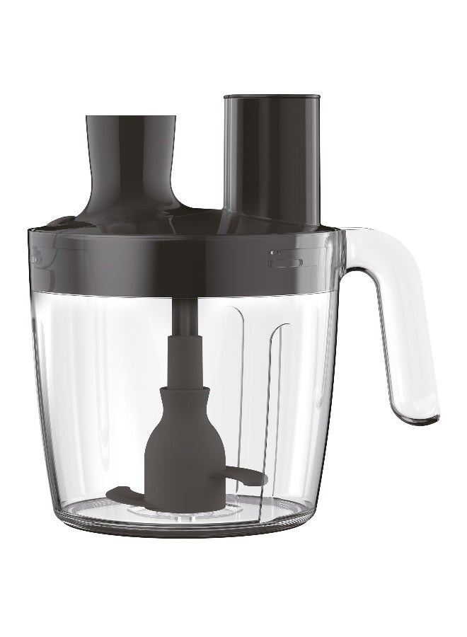 MOULINEX Quickchef 4In1 Hand Blender, 1000 Watts,  3 L Food Proceesor + 500 Ml Chopper, Stainless Steel,  Dd65J827, min 2 yrs warranty DD65J827 Stainless Steel / Dark Grey - Image 5