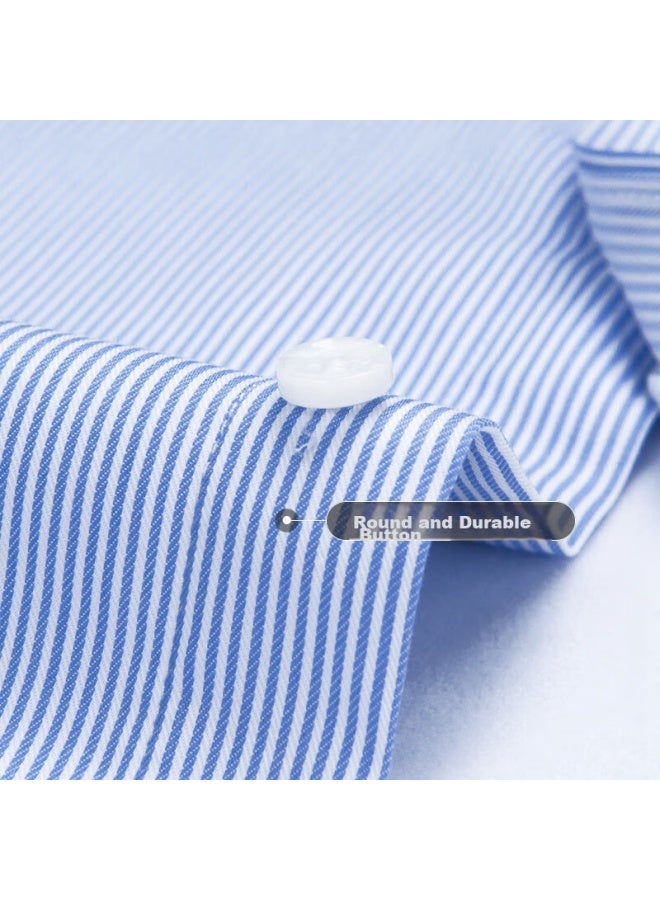 Shanshan Men's Long-sleeve Plaid Shirt, Autumn And Winter Fleece-lined Thickened Shirt, Men's Business Casual Dad Wear - Image 2