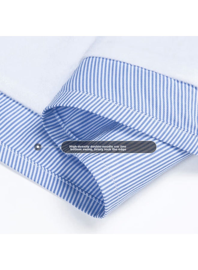 Shanshan Men's Long-sleeve Plaid Shirt, Autumn And Winter Fleece-lined Thickened Shirt, Men's Business Casual Dad Wear - Image 4