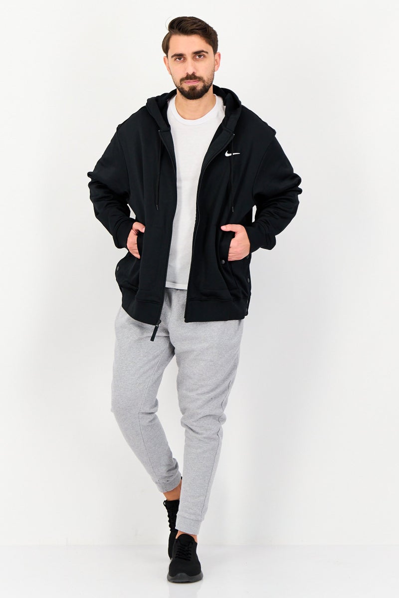 Nike Men Loose Fit Long Sleeve Outdoor Hoodie, Black - Image 4