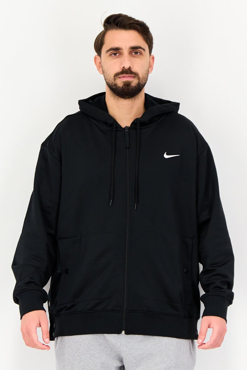 Nike Men Loose Fit Long Sleeve Outdoor Hoodie, Black - Image 1