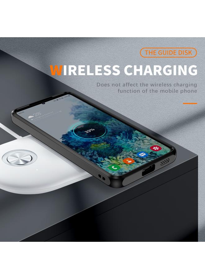 S-TOP Case For Samsung Galaxy S21+ 5G PC + TPU Phone Case with Lens Film - Image 4