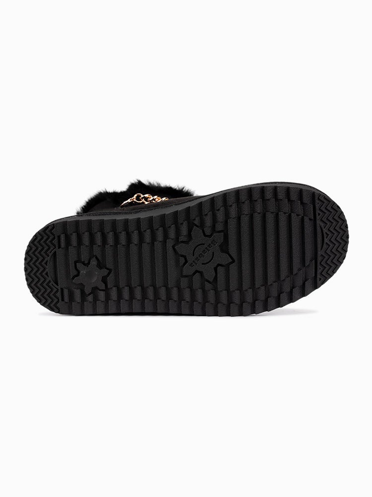 بالابالا حذاء شتوي طويل بسلسلة للبنات - Image 3